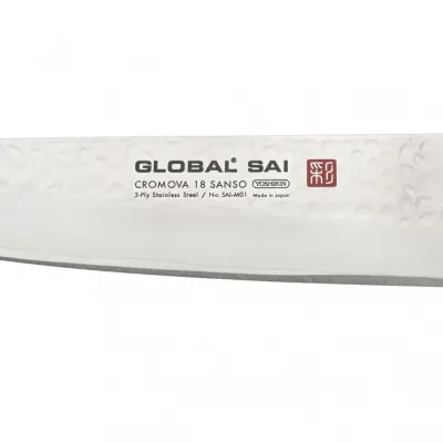 Кухонный нож Шеф 140 мм Global SAI (SAI-M01)