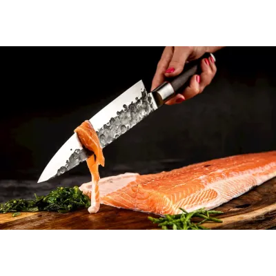 Кухонный нож Шеф Style de Vie Sebra Forged 205 мм (SebraKoksmes) Кухонный нож Шеф Style de Vie Sebra Forged 205 мм (SebraKoksmes)