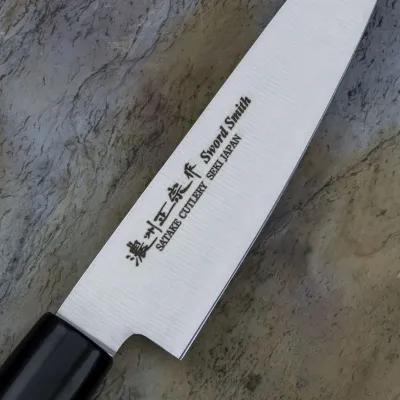 Ніж кухонний 120 мм Satake Kenta Walnut (808-019) Ніж кухонний 120 мм Satake Kenta Walnut (808-019)