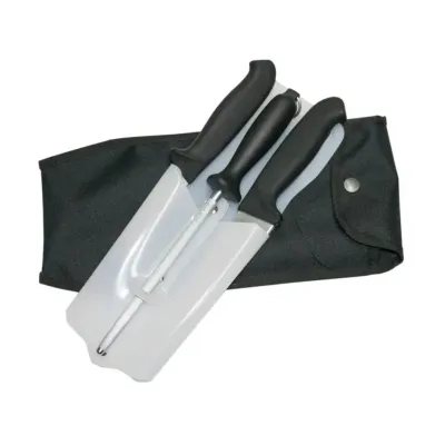 Набір з 2-х ножів та мусату Morakniv Butcher (12669) Набір з 2-х ножів та мусату Morakniv Butcher (12669)