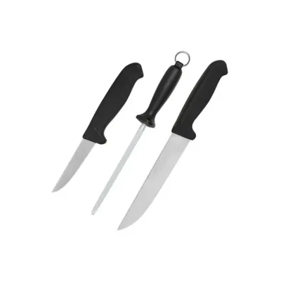 Набір з 2-х ножів та мусату Morakniv Butcher (12669) Набір з 2-х ножів та мусату Morakniv Butcher (12669)