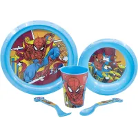 Набір посуду дитячий 5 предметів Stor Spider-Man (74715)