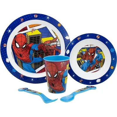 Набір посуду дитячий 5 предметів Stor Spider-Man (74750)