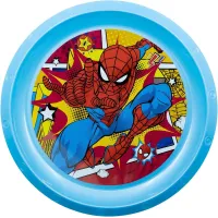 Тарелка детская пластиковая 21,5х21,5х1,9 см Stor Spider-Man (74712) Тарелка детская пластиковая 21,5х21,5х1,9 см Stor Spider-Man (74712)