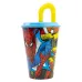 Стакан для детей с трубочкой 430 мл Stor Spider-Man (74730)