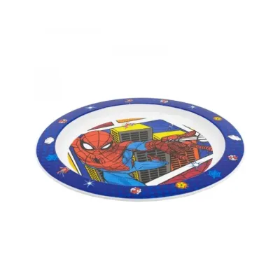 Тарілка дитяча пластикова 20,3 х23, 1х2 см Stor Spider-Man (74747)