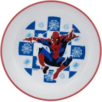 Дитяча пластикова миска 14x14x4,6 см Stor Spider-Man (74791) Дитяча пластикова миска 14x14x4,6 см Stor Spider-Man (74791)