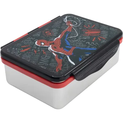 Ланч-бокс металлический 1,1 л Stor Spider-Man (74756)