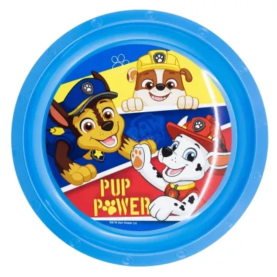 Тарілка дитяча пластикова 21,5х21,5х1,9 см Stor Paw Patrol (74612)