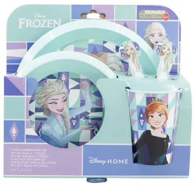 Набір посуду дитячий 5 предметів Stor Frozen (74215) Набір посуду дитячий 5 предметів Stor Frozen (74215)