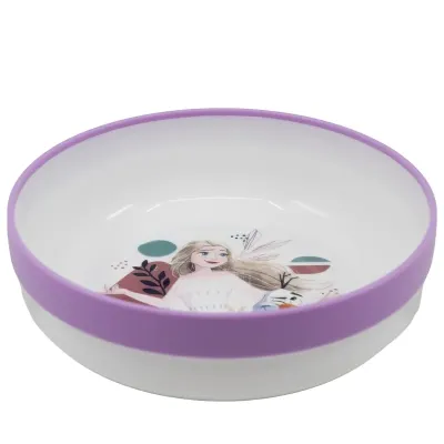 Детская пластиковая миска ‎14x14x4,6 см Stor Frozen (74291)