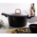 Кастрюля с крышкой 20 см 2,5 л Berlinger Haus Black Rose Collection (BH-1641N)