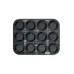 Форма для 12 мафинов Berlinger Haus Metallic Line Carbon Pro Edition (BH-1821)