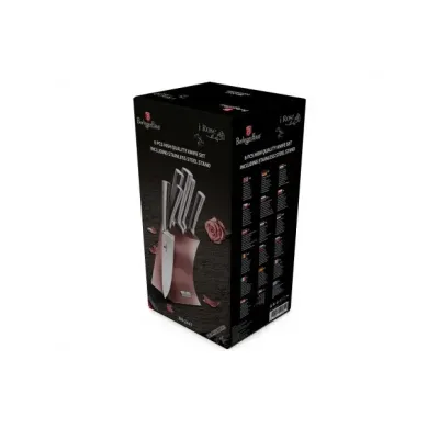 Набор ножей из 6 предметов Berlinger Haus I-Rose Edition (BH-2447) Набор ножей из 6 предметов Berlinger Haus I-Rose Edition (BH-2447)