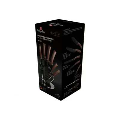 Набір ножів із 8 предметів Berlinger Haus Metallic Line Rose Gold Edition (BH-2561)
