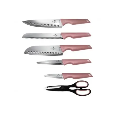 Набор ножей из 7 предметов Berlinger Haus I-Rose Edition (BH-2797)