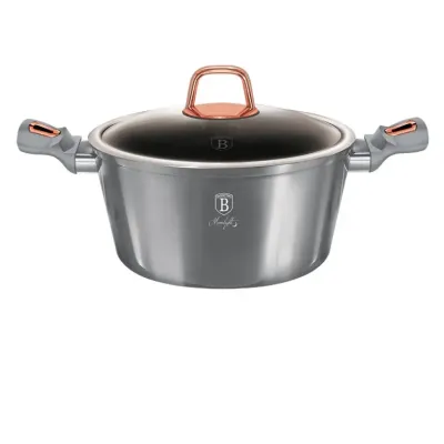 Каструля з кришкою 4,1 л Berlinger Haus Moonlight Edition (BH-6012)