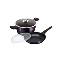 Набір посуду 4 предмети Berlinger Haus Purple Eclipse Collection (BH-7102) Набір посуду 4 предмети Berlinger Haus Purple Eclipse Collection (BH-7102)