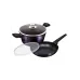Набор посуды 4 предмета Berlinger Haus Purple Eclipse Collection (BH-7102)