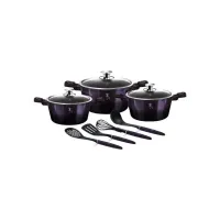 Набор посуды 10 предметов Berlinger Haus Purple Eclipse Collection (BH-7141)