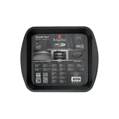 Форма для выпечки 29,5х26,5 см Berlinger Haus Metallic Line Carbon Pro Edition (BH-7837)
