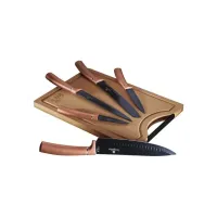 Набір ножів із 6 предметів Berlinger Haus Metallic Line Rose Gold Edition (BH-2575)