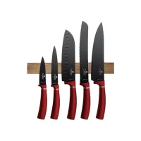 Набір ножів Berlinger Haus Metallic Line Burgundy Edition (BH-2886)