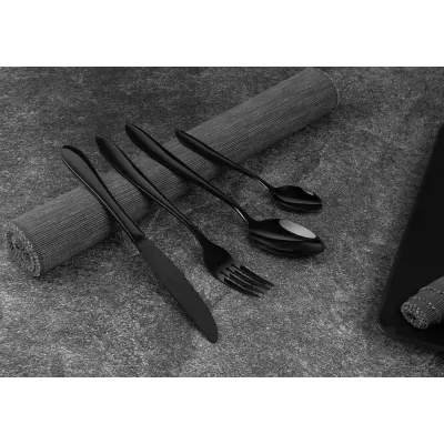 Набор столовых приборов Berlinger Haus Collection 24 предмета Black (BH-3077) Набор столовых приборов Berlinger Haus Collection 24 предмета Black (BH-3077)