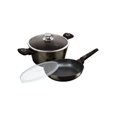 Набор посуды 4 предмета Berlinger Haus Primal Gloss Collection (BH-6074)