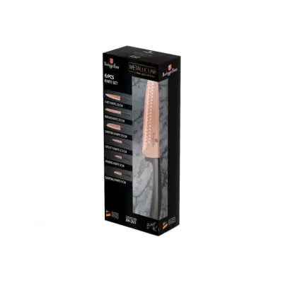 Набір ножів Berlinger Haus Metallic Line Rose Gold Edition (BH-2611) Набір ножів Berlinger Haus Metallic Line Rose Gold Edition (BH-2611)