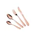 Набор столовых приборов 24 предмета Berlinger Haus Metallic Line Rose Gold Edition (BH-2623)