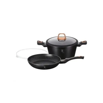 Набор посуды 4 предмета Berlinger Haus Black Rose Collection (BH-7741)