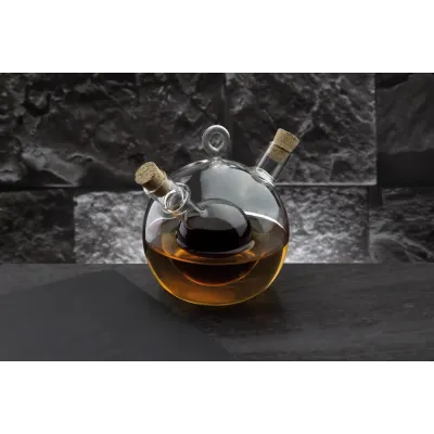 Ємність для олії та оцту подвійна Berlinger Haus Black Silver Collection (BH-7810)