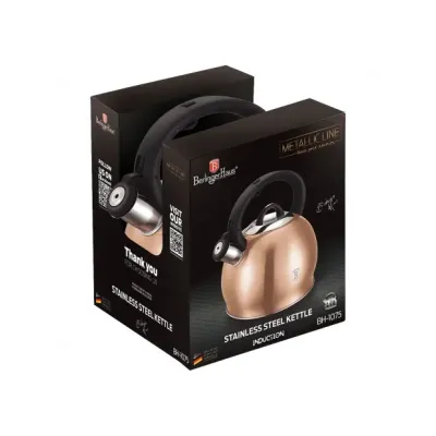 Чайник 3 л Berlinger Haus Metallic Line Rose Gold Edition (BH-1075)