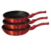 Набор сковородок Berlinger Haus Metallic Line Burgundy Edition (BH-1288)