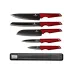 Набір ножів Berlinger Haus Metallic Line Burgundy Edition (BH-2694)