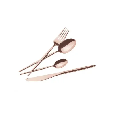 Набор столовых приборов 24 предмета Berlinger Haus Rose Gold (BH-3068)