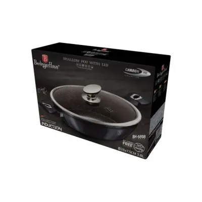 Сотейник 28 см Berlinger Haus Metallic Line Carbon Pro Edition (BH-6898) Сотейник 28 см Berlinger Haus Metallic Line Carbon Pro Edition (BH-6898)