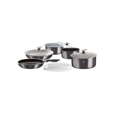 Набор посуды 12 предметов Berlinger Haus Metallic Line Carbon Pro Edition (BH-6910)