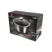 Каструля з кришкою 30 см 8 л Berlinger Haus Metallic Line Carbon Pro Edition (BH-6924)