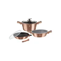 Набір посуду 6 предметів Berlinger Haus Metallic Line Rose Gold Edition (BH-7051)