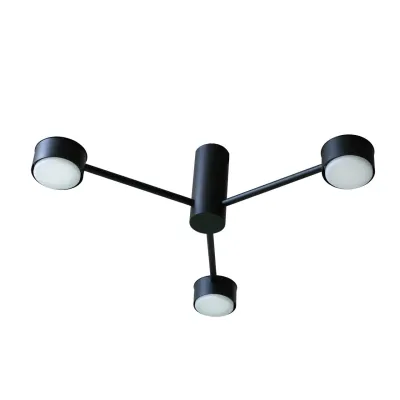 Люстра стельова MSK Electric Space 3 плафони GX53 Чорний NL 8041-3 BK Люстра стельова MSK Electric Space 3 плафони GX53 Чорний NL 8041-3 BK