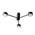 Люстра стельова MSK Electric Space 3 плафони GX53 Чорний NL 8041-3 BK Люстра стельова MSK Electric Space 3 плафони GX53 Чорний NL 8041-3 BK