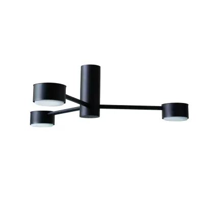 Люстра стельова MSK Electric Space 3 плафони GX53 Чорний NL 8041-3 BK Люстра стельова MSK Electric Space 3 плафони GX53 Чорний NL 8041-3 BK