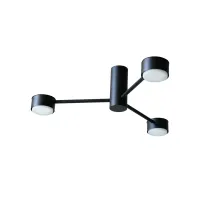 Люстра стельова MSK Electric Space 3 плафони GX53 Чорний NL 8041-3 BK Люстра стельова MSK Electric Space 3 плафони GX53 Чорний NL 8041-3 BK