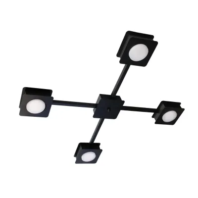 Люстра потолочная MSK Electric Space 4 плафона GX53 Черный NL 12040-4 BK Люстра потолочная MSK Electric Space 4 плафона GX53 Черный NL 12040-4 BK