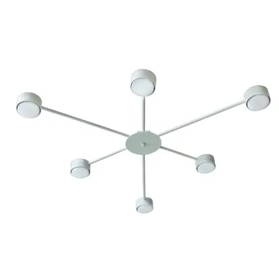 Люстра потолочная MSK Electric Space на 6 плафонов GX53 Белый NL 8040-6 WH 618665 Люстра потолочная MSK Electric Space на 6 плафонов GX53 Белый NL 8040-6 WH 618665
