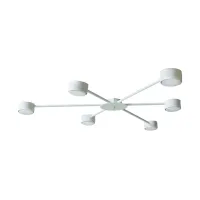 Люстра стельова MSK Electric Space на 6 плафонів GX53 Білий NL 8040-6 WH 618665 Люстра стельова MSK Electric Space на 6 плафонів GX53 Білий NL 8040-6 WH 618665