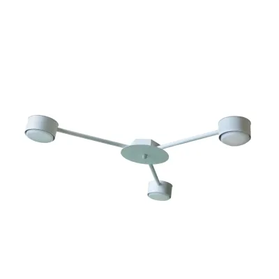 Люстра стельова MSK Electric Copter 3 плафони GX53 NL 8040-3 WH Білий 618701 Люстра стельова MSK Electric Copter 3 плафони GX53 NL 8040-3 WH Білий 618701