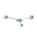 Люстра стельова MSK Electric Copter 3 плафони GX53 NL 8040-3 WH Білий 618701 Люстра стельова MSK Electric Copter 3 плафони GX53 NL 8040-3 WH Білий 618701